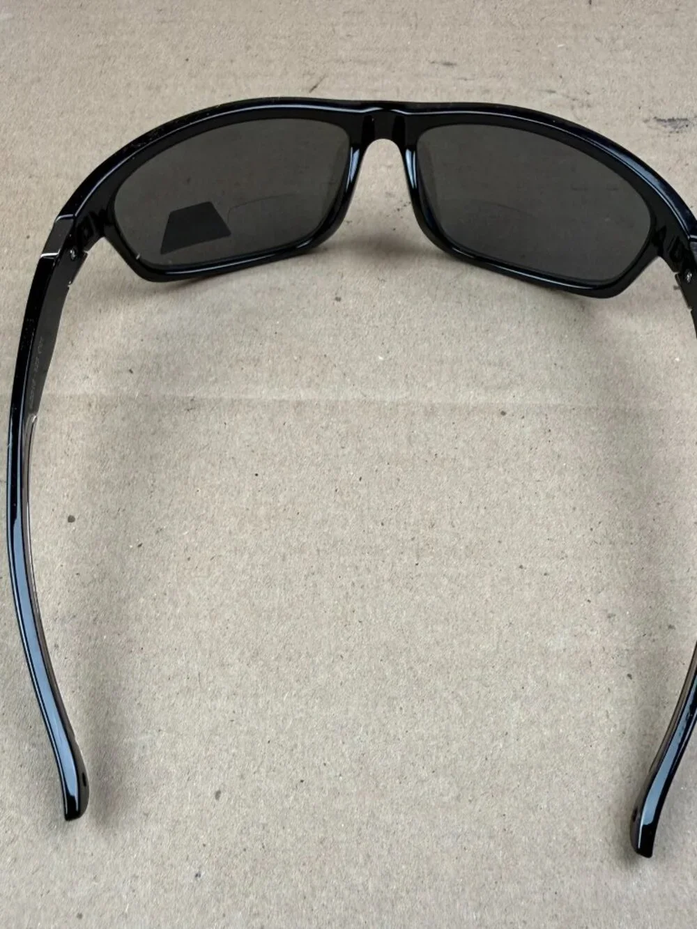 Men's Polarized Sunglasses Frame Only Black 62-18-125